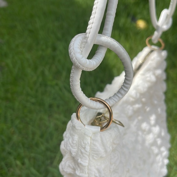 Ruched bag Ivory - Picture 8 of 10